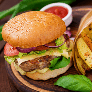 Burger Light BBQ