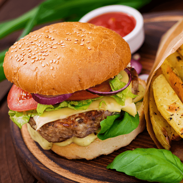 Burger Light BBQ