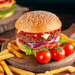 Burger Jumbo Cheesy
